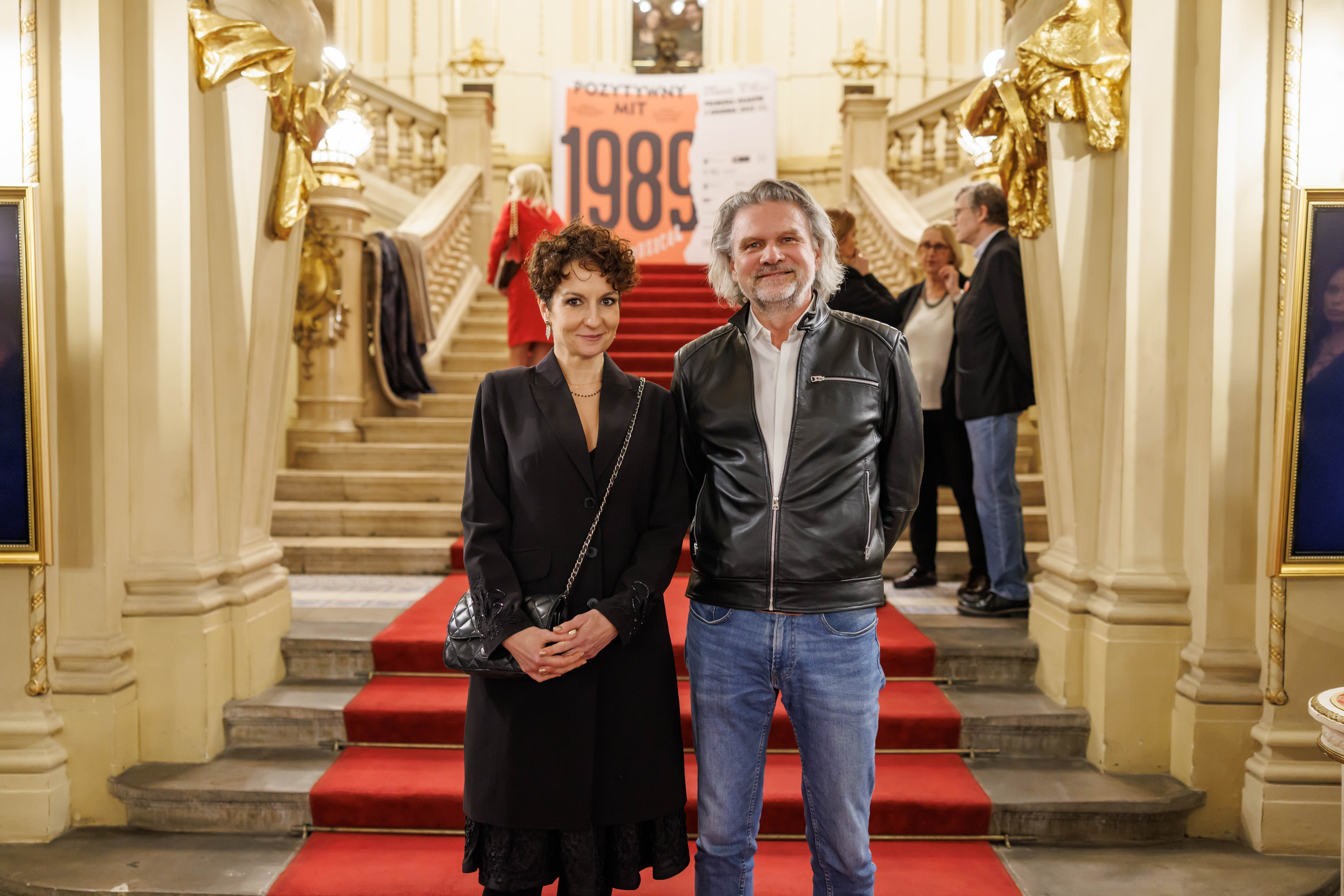 "1989" - Premiera w Krakowie - Agata Grenda i Krzysztof Głuchowski (for. Bartek Barczyk)