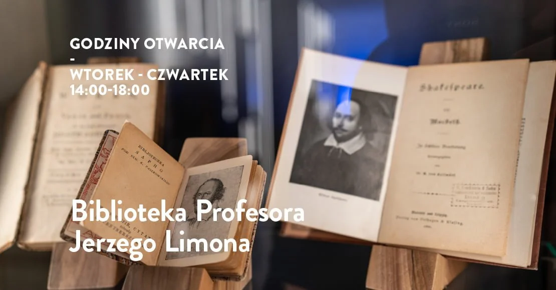 Biblioteka prof. Jerzego Limona - godziny otwarcia